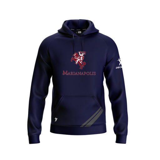 [FOLHSMNV-YXS-LOGO3] Decker Summit Hoodie (Youth XS, Navy, Logo 3)